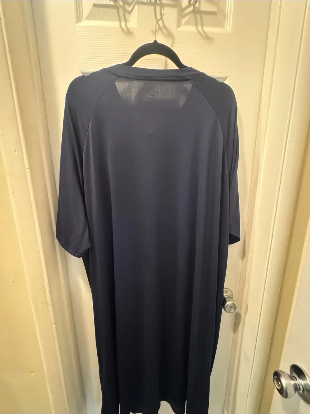 Men's Navy Short-Sleeve Henley Shirt